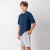 Remera Polo niño Mix Azul marino