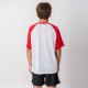 Camiseta Niño Subliprint blanco/rojo