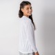 Camiseta Niño Subliprint Manga Larga Blanca