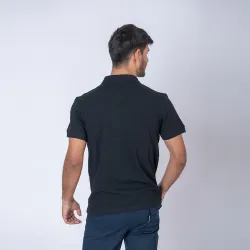 Remera Polo Negra