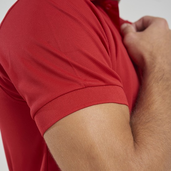 Remera Polo Dry Roja