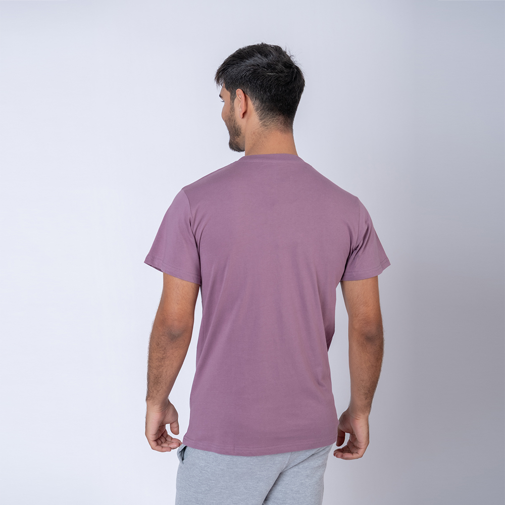 Camiseta slim algodon uva
