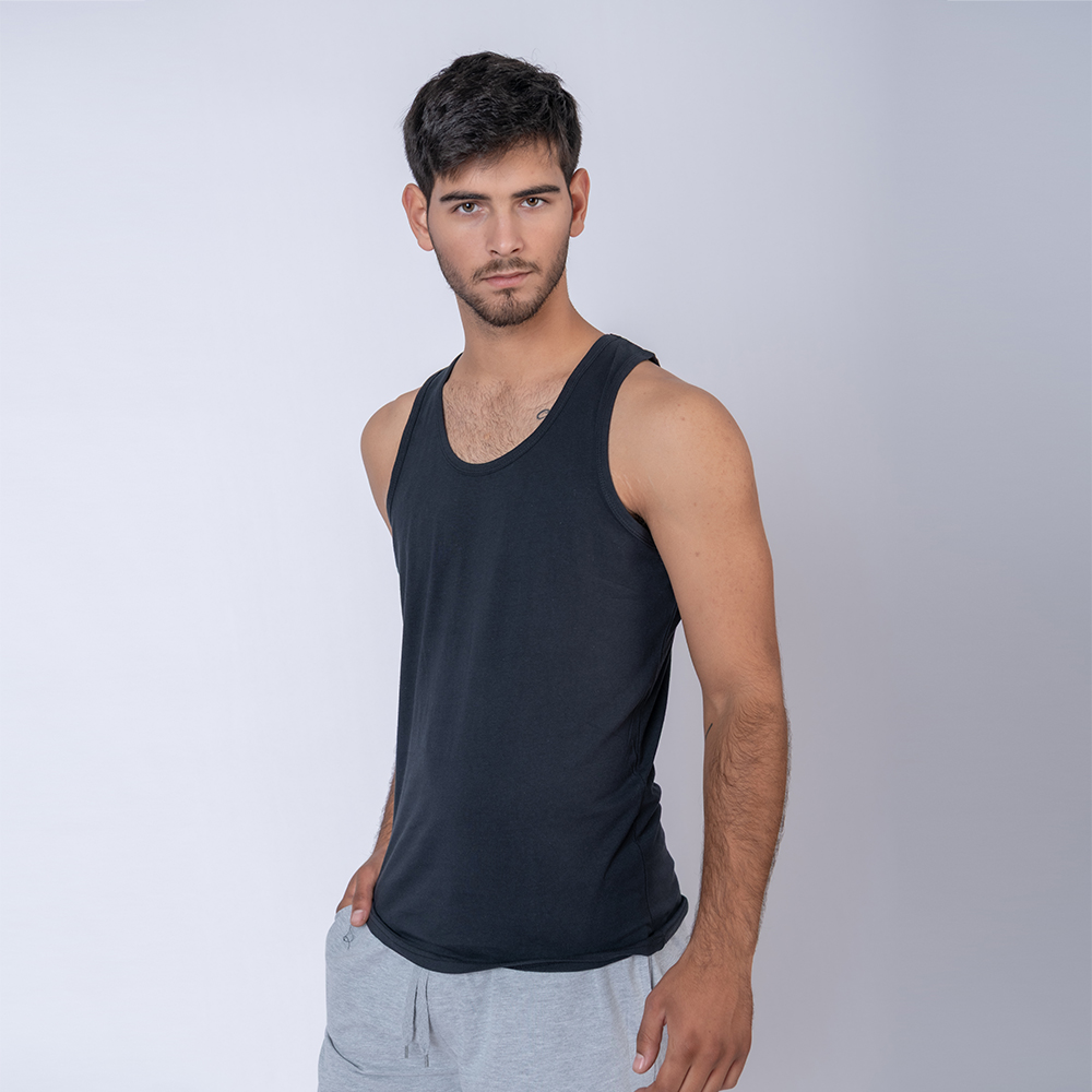 Sudadera Algodon Negra