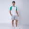 Camiseta Subliprint blanco/verde benetton