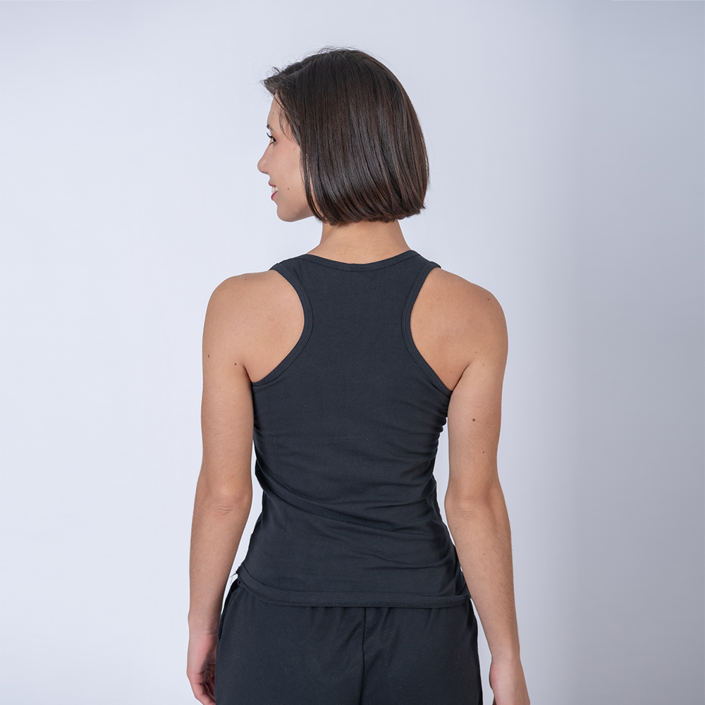 Top Mujer Negro 5% Spandex