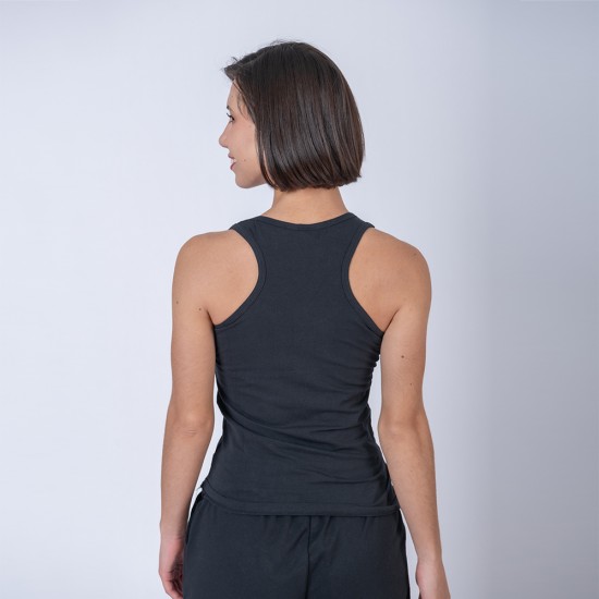 Top Mujer Negro 5% Spandex