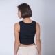 Top Dama Verano Negro