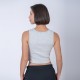 Top Dama Verano Gris Melange