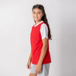 Chaleco Entrenamiento Niño rojo