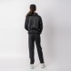 Campera deportiva niño negro/blanco
