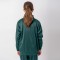 Campera Deportiva Niño Verde/Blanco