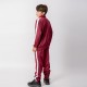 Campera Deportiva Niño Bordeaux/Blanco