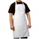 Delantal Liso S/Bolsillo SW 5 Unidades Blanco