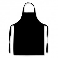 Delantal Liso S/Bolsillo SW 5 Unidades Negro