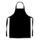 Delantal Liso S/Bolsillo SW 5 Unidades Negro