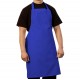 Delantal Liso S/Bolsillo SW 5 Unidades Azul Francia