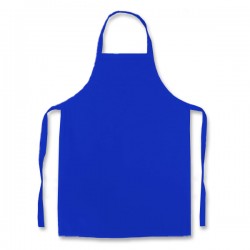 Delantal Liso S/Bolsillo SW 5 Unidades Azul Francia