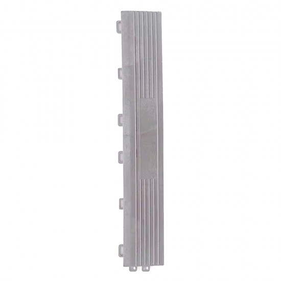 Lateral Piso Plastico Encastrable Hembra Gris