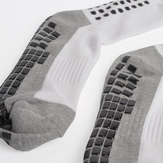 MEDIAS FÚTBOL LARGAS ANTIDESLIZANTE DSR105 BLANCO