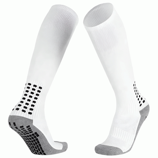 MEDIAS FÚTBOL LARGAS ANTIDESLIZANTE DSR105 BLANCO