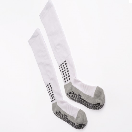 MEDIAS FÚTBOL LARGAS ANTIDESLIZANTE DSR105 BLANCO