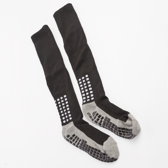 MEDIAS FÚTBOL LARGAS ANTIDESLIZANTE DSR105 NEGRO