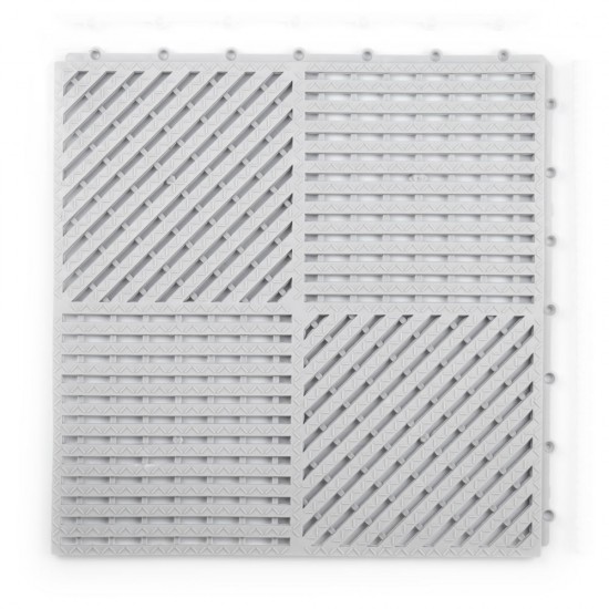 Piso Antideslizante Piscina 29x29 Gris