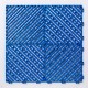 Piso Plástico Encastrable 40x40cm Azul