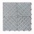 Piso Plástico Encastrable 40x40cm Gris