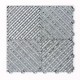 Piso Plástico Encastrable 40x40cm Gris