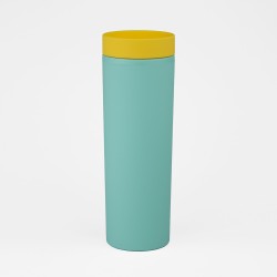 Vaso Plastico 500ml con Sorbito Cel. / Ama.