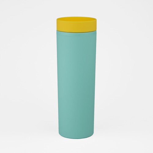 Vaso Plastico 500ml con Sorbito Cel. / Ama.