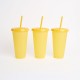 Vaso termo cromático x10 AMARILLO