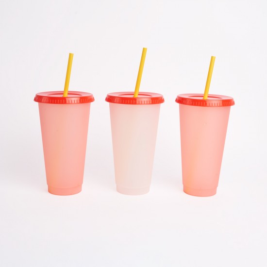 Vaso termo cromático x10 NARANJA
