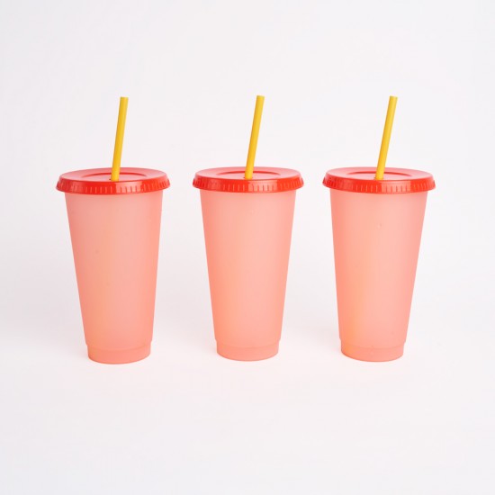 Vaso termo cromático x10 NARANJA