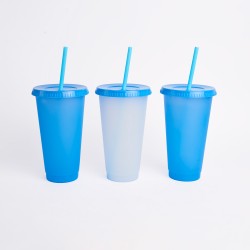 Vaso termo cromático x10 CELESTE