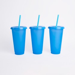 Vaso termo cromático x10 CELESTE