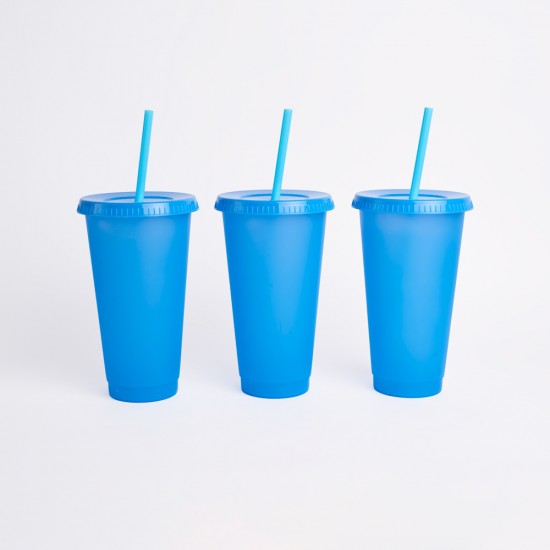 Vaso termo cromático x10 CELESTE