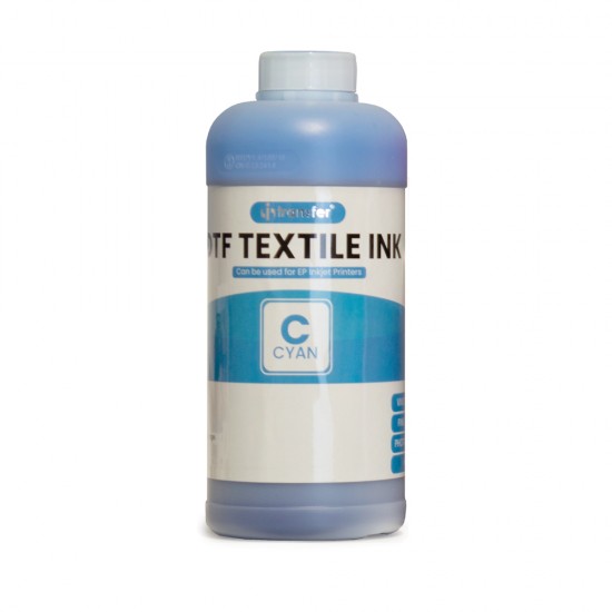 Tinta DTF Textil 1 litro Cyan