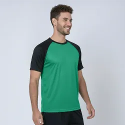 Camiseta Futbol PRO2 Verde/Negro