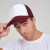 Gorro 5013 Mesh bordeaux/blanco
