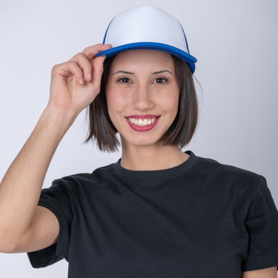 Gorro 5013 Trucker Francia/Blanco