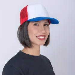 Gorro 5013 Trucker Francia/Rojo/Blanco