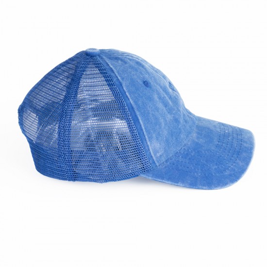 Gorro 5032 Lavado Mesh Azul Francia
