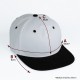 Gorro 5040 Visera Plana negro/negro