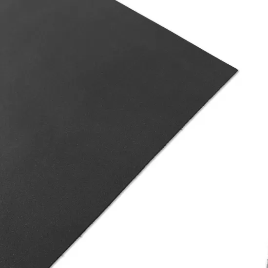 Goma Eva c/Adhesivo 60x40cm x10u. Negro