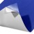 Goma Eva c/Adhesivo 60x40cm x10u. Azul