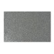 Goma Eva Glitter con adhesivo 60x40cm x10u. Plata