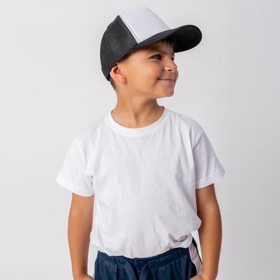 Gorro Niño Trucker 5011 Negro / Blanco