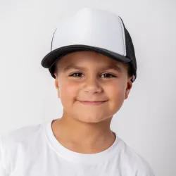 Gorro Niño Trucker 5011 Negro / Blanco